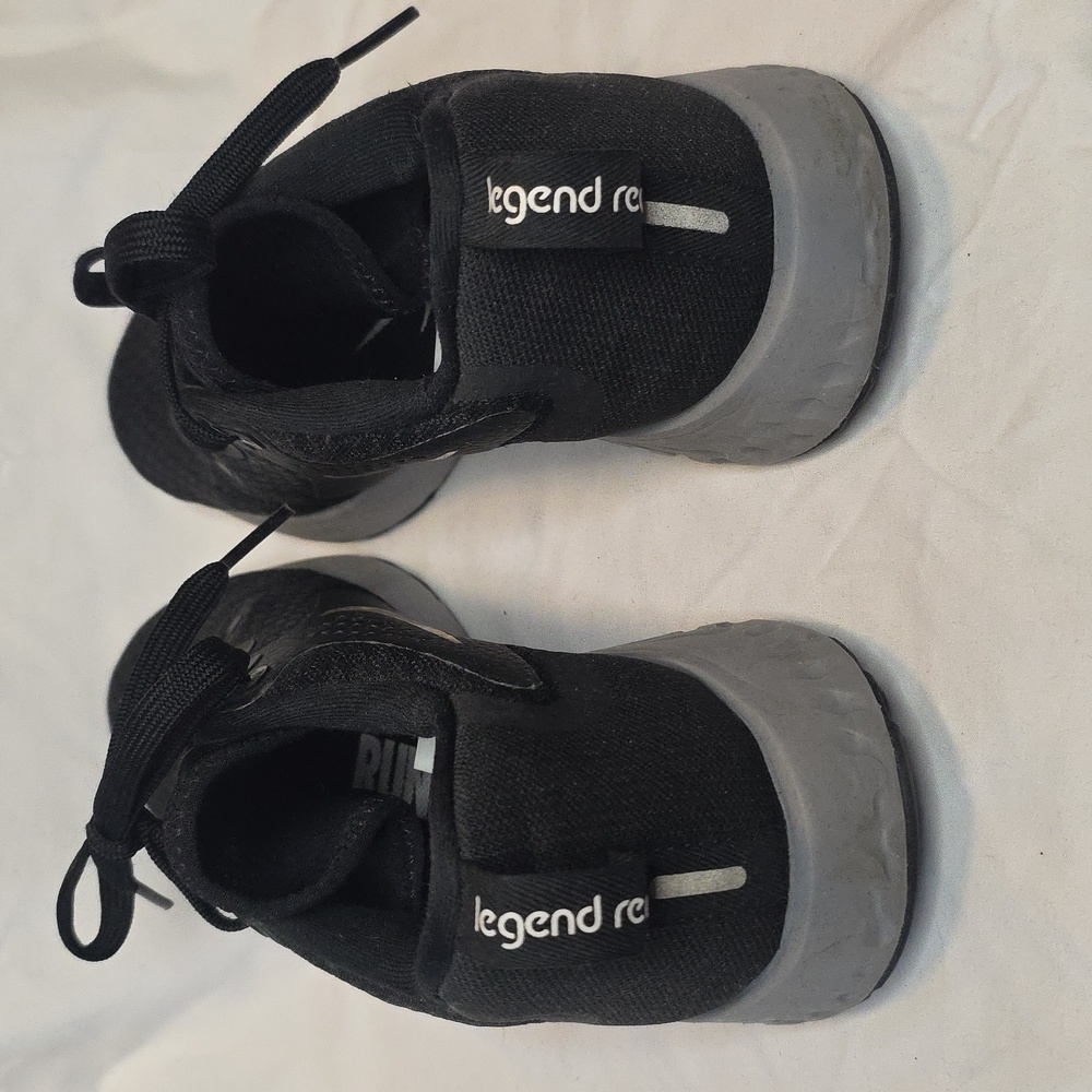 Nike Legend React Women's Size 8.5 Running Shoes Black With Gold Swoosh … - Picture 4 of 9